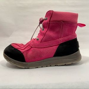 UGG Turlock Waterproof Pink Snow Boots Girls Size 4